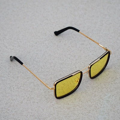 Classic Square Yellow Candy Premium Sunglasses For Men And Women-Unique and Classy