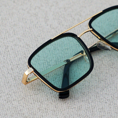 Classic Square Green Candy Premium Sunglasses For Men And Women-Unique and Classy