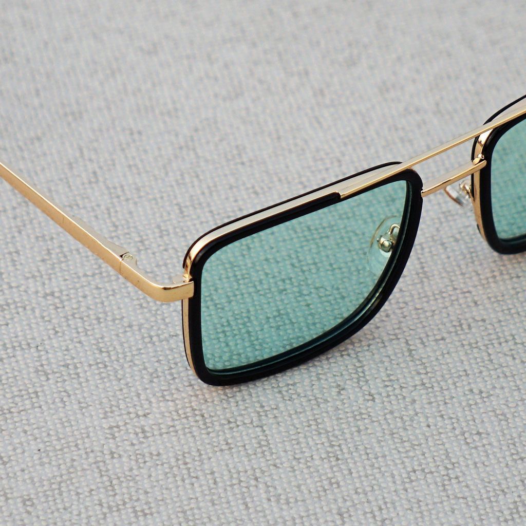 Classic Square Green Candy Premium Sunglasses For Men And Women-Unique and Classy