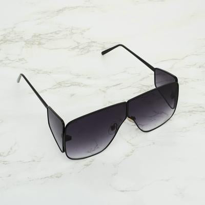 Square Shaded Purple And Black Sunglasses For Men And Women-Unique and Classy