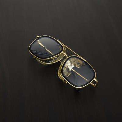 Square Day Night And Gold Sunglasses For Men And Women-Unique and Classy