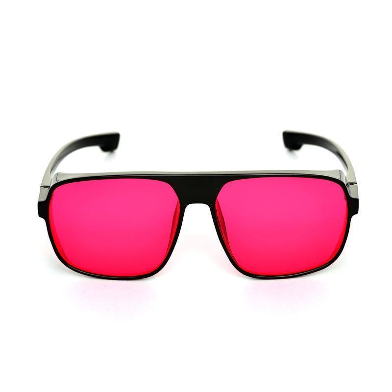 Sports Pink And Black Sunglasses For Men And Women-Unique and Classy