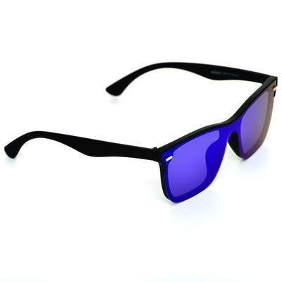 Classy Way Oval Blue And Black Sunglasses For Men And Women-Unique and Classy