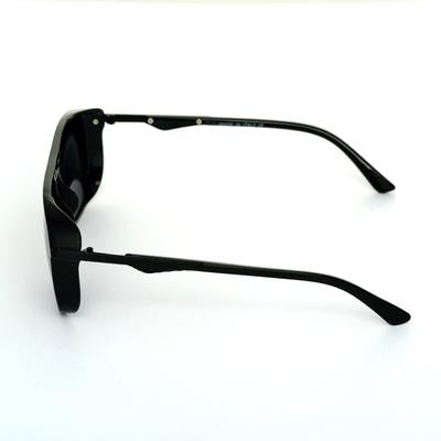Rectangle Black And Black Polarized Sunglassess For Men And Women-Unique and Classy