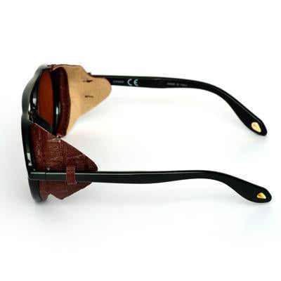 Round Black And Brown Sunglasses For Men And Women-Unique and Classy