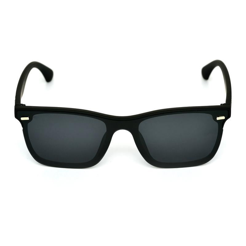 Classy Way Oval Black And Black Sunglasses For Men And Women-Unique and Classy