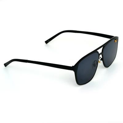 Rectangle Black And Black Sunglasses For Men And Women-Unique and Classy