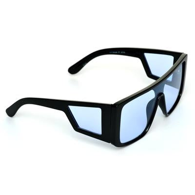 Rectangle Water Blue And Black Sunglasses For Men And Women-Unique and Classy