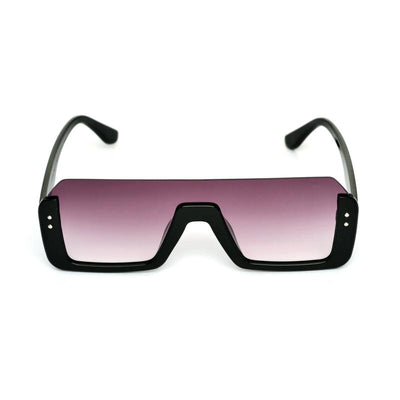 Way Oval Shaded Purple And Black Sunglasses For Men And Women-Unique and Classy