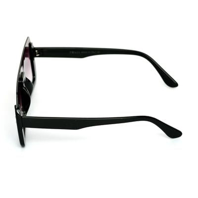 Way Oval Shaded Purple And Black Sunglasses For Men And Women-Unique and Classy