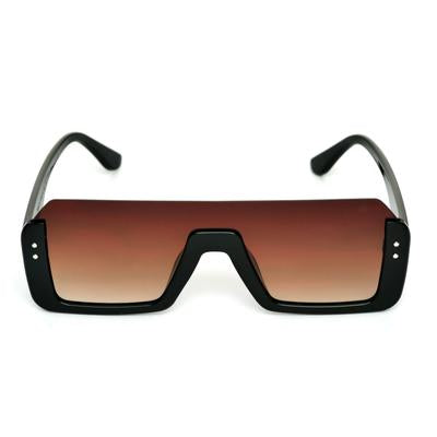 Way Oval Shaded Brown And Black Sunglasses For Men And Women-Unique and Classy