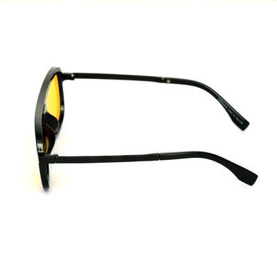 Rectangle Yellow And Black Sunglasses For Men And Women-Unique and Classy
