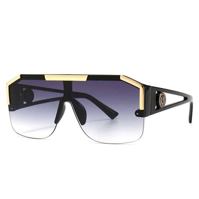 2021 Luxury Big Frame Fashion Brand Sunglasses For Unisex-Unique and Classy