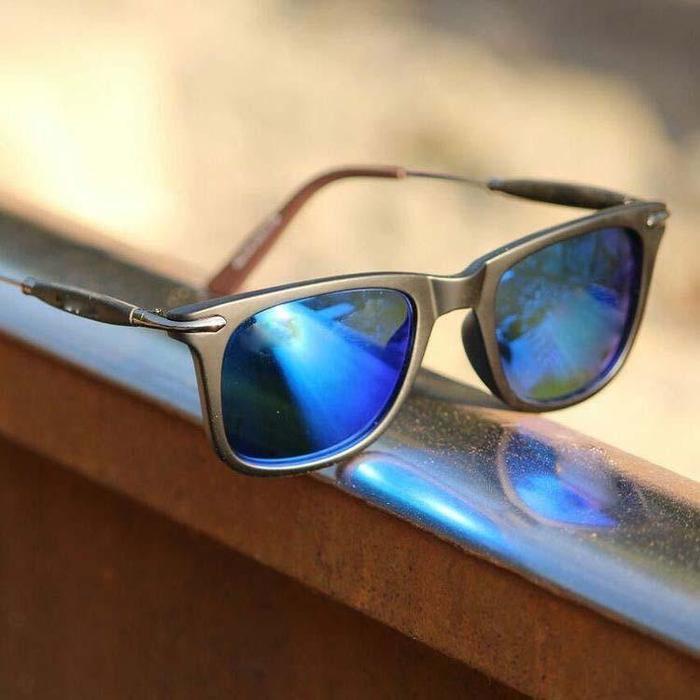 Blue Square Lightweight Comfortable Sunglasses For Men and Women-Unique and Classy