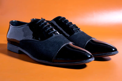 New Trendy Elegant And Classy Shiny Formal Suede Shoes For Men-Unique and Classy