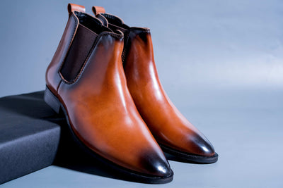 Men's Luxury Design Party Wear Premium Quality Chelsea Boot Shoes - Unique and Classy