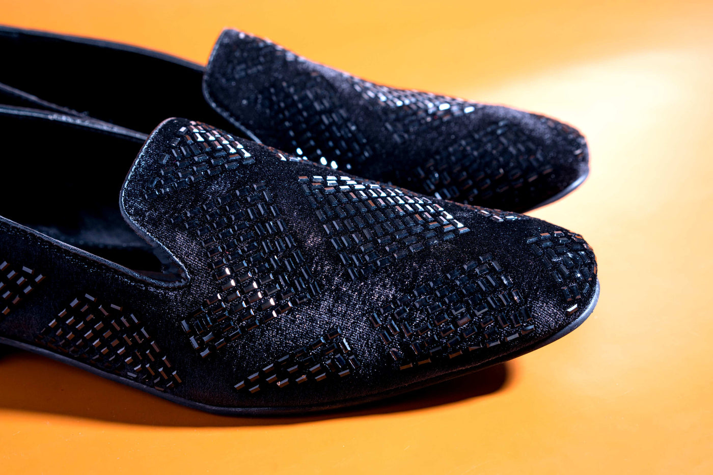 Stylish Studded Moccasins Men's Fashion Wedding Rivet Leather High Quality Slip On Flat Loafer-Jonas Paramount
