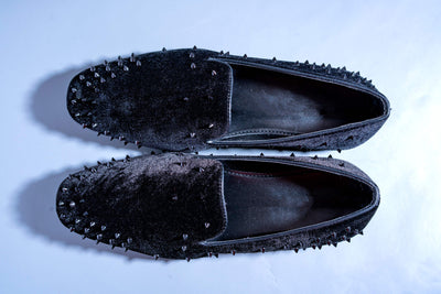 Classic Fashion Premium Studded Moccasins Casual And Party Wear Suede Shoes For Men-Unique and Classy
