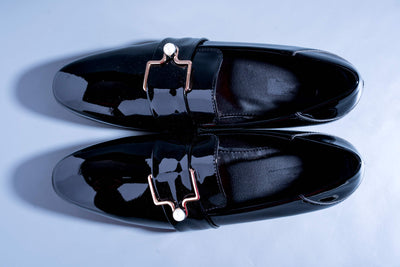 Luxury Design Black Party Wear Premium Quality Loafer For Men-Unique and Classy