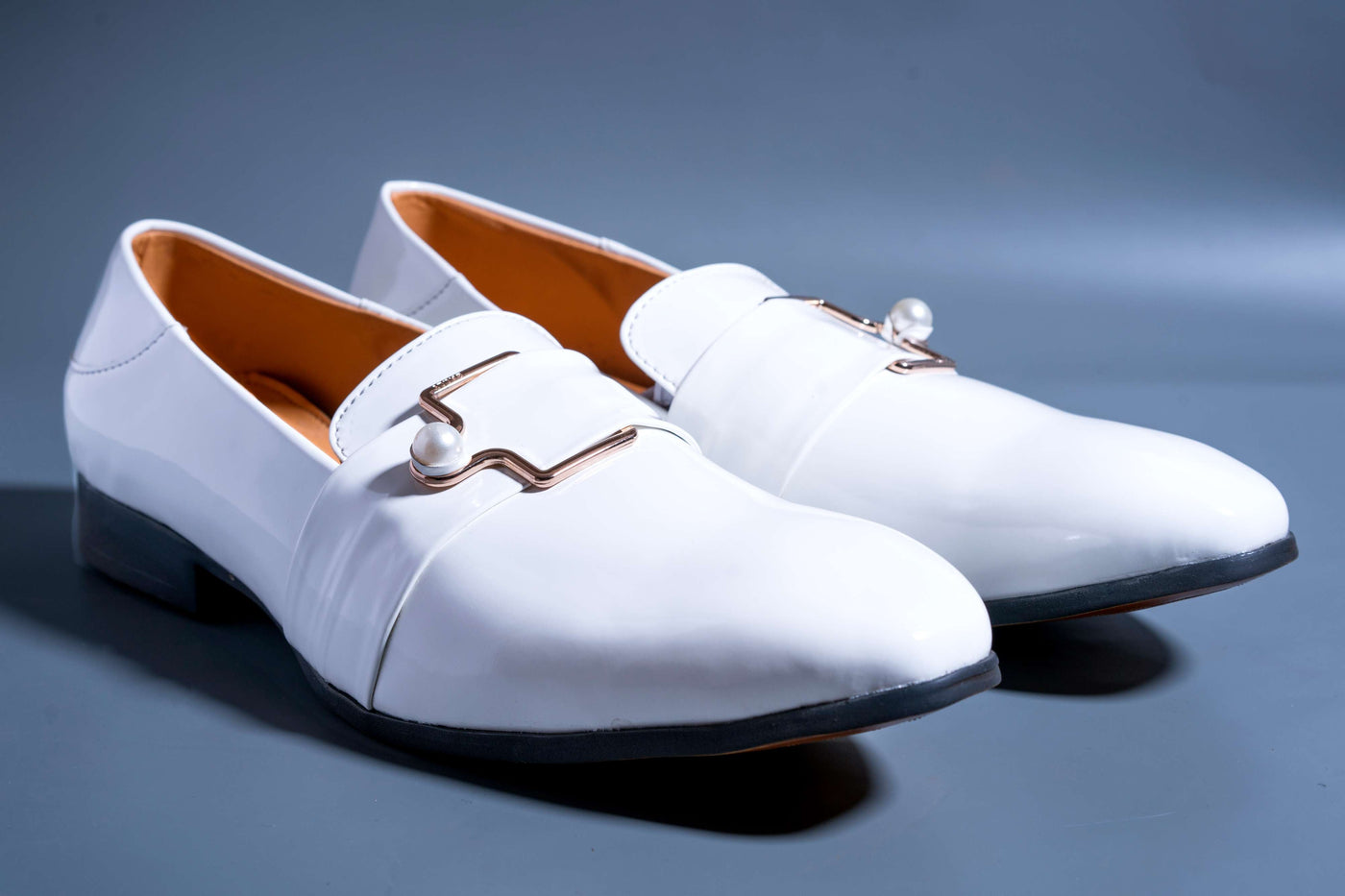 Luxury Design White Party Wear Premium Quality Loafer For Men-Unique and Classy