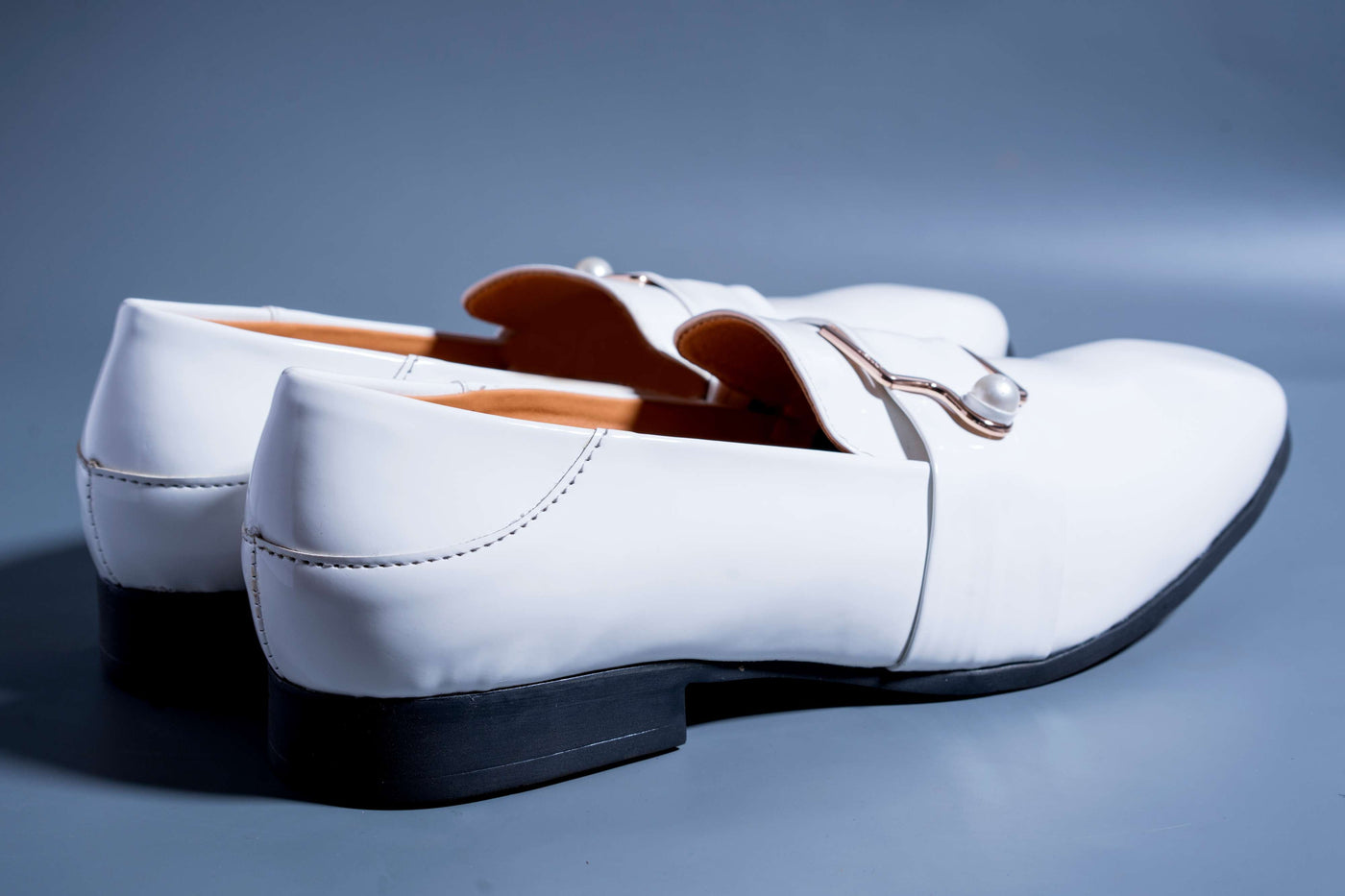 Luxury Design White Party Wear Premium Quality Loafer For Men-Unique and Classy