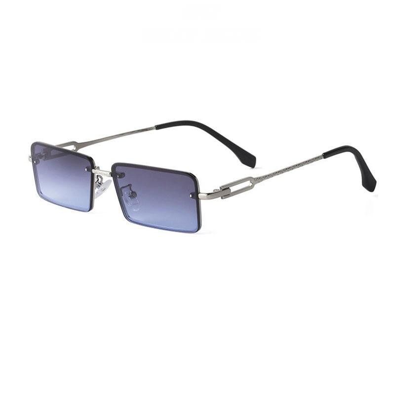 2021 High Quality Rimless Retro Fashion Classic Vintage Square Designer Sunglasses For Men And Women-Unique and Classy