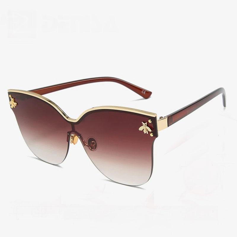 2020 New Fashion Oversized Square Retro Luxury Designer Brand Sunglasses For Men And Women-Unique and Classy