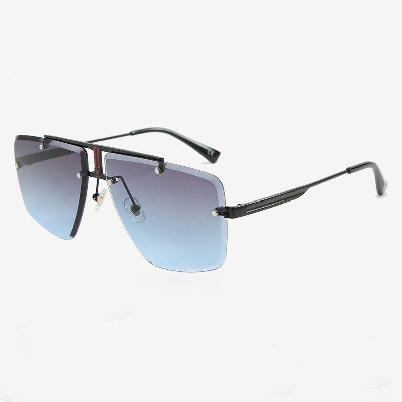 2019 Luxury Retro Trendy Rimless Brand Designer Sunglasses For Unisex-Unique and Classy