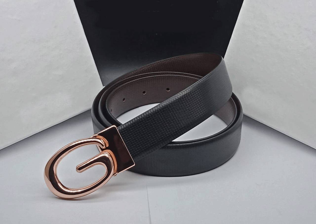 Supreme G-Design Buckle High Quality Leather Belts For Men-Unique and Classy