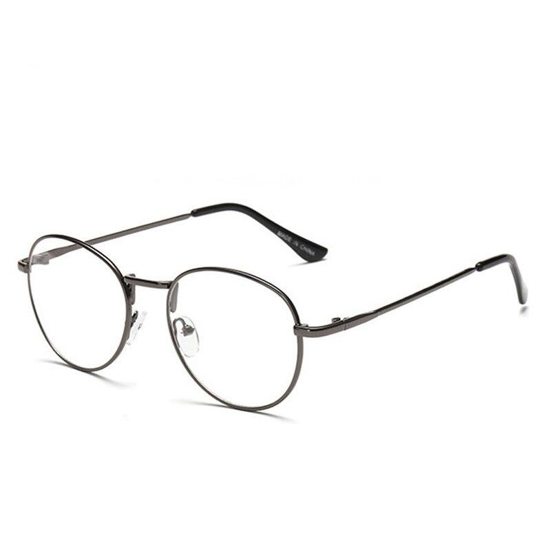 Retro Clear Lens Round Frame Sunglasses For Unisex-Unique and Classy