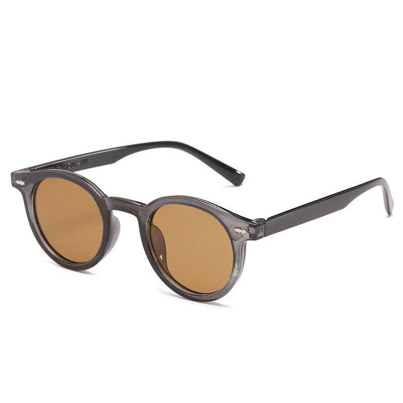 2021 New Vintage Designer Retro Style Round Frame Sunglasses For Unisex-Unique and Classy