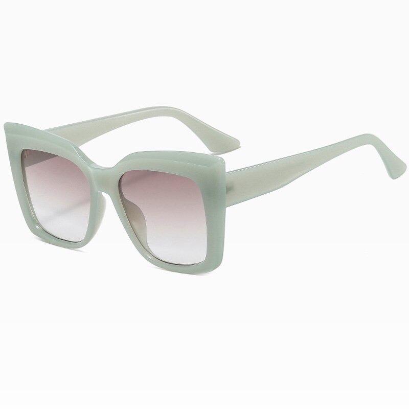 Classic Vintage Retro Polarized Fashion Oversized Square Cateye Brand Designer Sunglasses For Men And Women-Unique and Classy