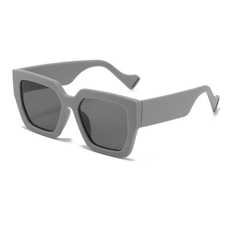 Oversized Square Retro Designer Contrast Colour Fashion Brand Sunglasses For Unisex-Unique and Classy