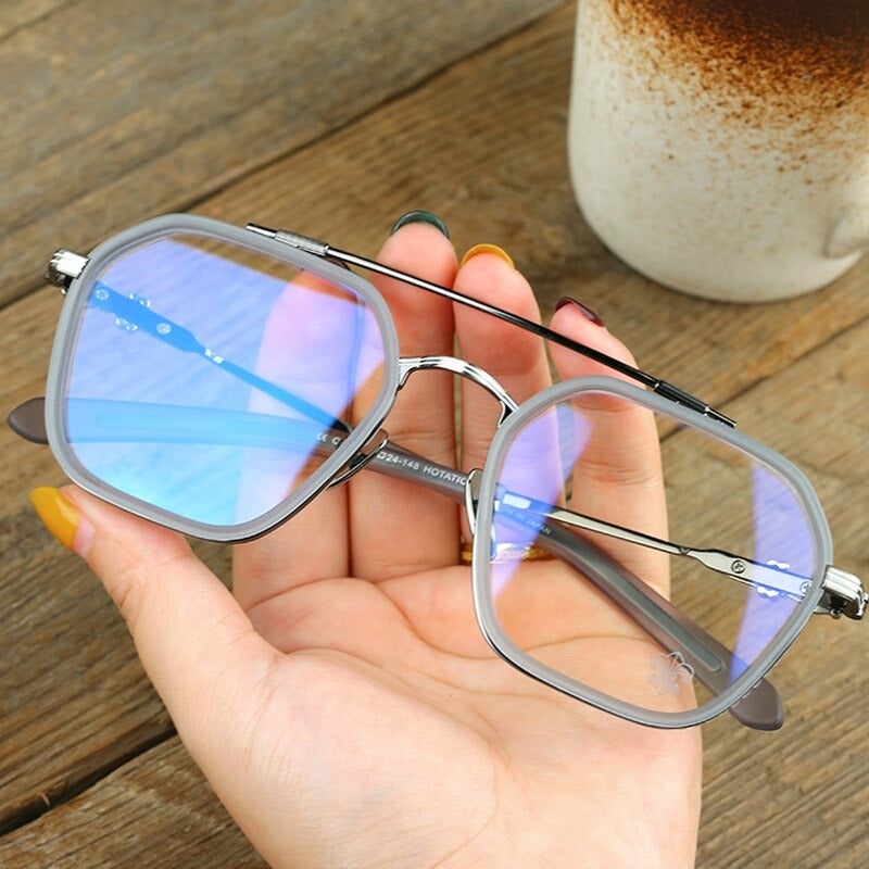 Retro Style Big Classic Square Frame Sunglasses For Unisex-Unique and Classy