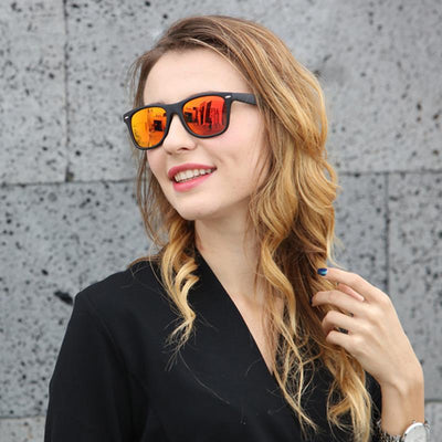 Unisex Black Square Wayfarer Sunglasses-Unique and Classy