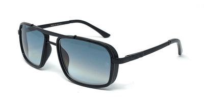 Fashionable Classic Square Black Gradient Sunglasses For Men And Women-Unique and Classy