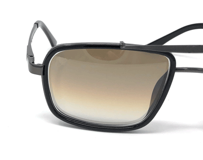 Fashionable Classic Square Brown Gradient Sunglasses For Men And Women-Unique and Classy