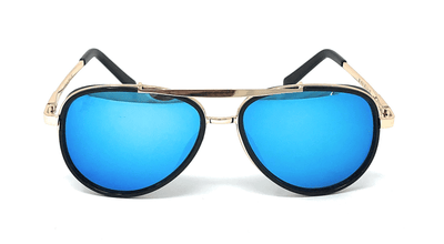 Classic Metal Frame Aviator Aqua Blue Sunglasses For Men And Women-Unique and Classy