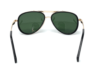 Classic Metal Frame Aviator Green Sunglasses For Men And Women-Unique and Classy