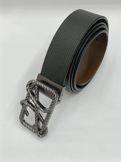Trendy H Letter Pressing Buckle With Leather Strap -Unique and Classy