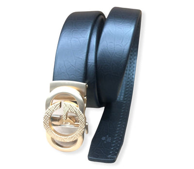 Designer Automatic Buckle Alloy With Letter G Belt For Men's-Unique and Classy