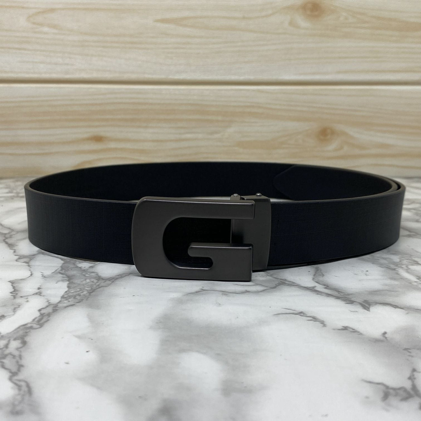 Metal  G-Shape Leather Strap Belt-UniqueandClassy