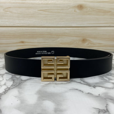 Square Section Leather Strap Belt-UniqueandClassy