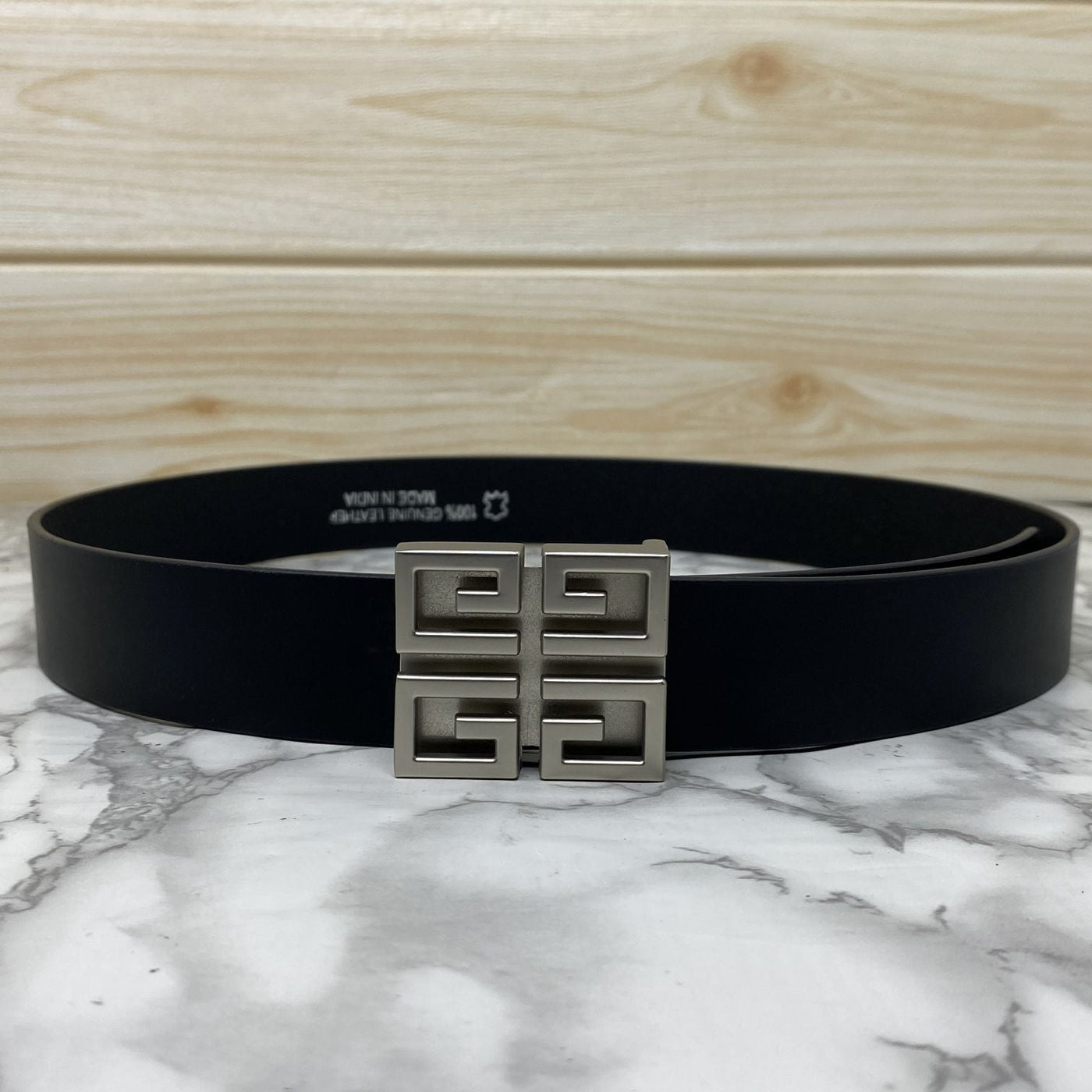 Square Section Leather Strap Belt-UniqueandClassy