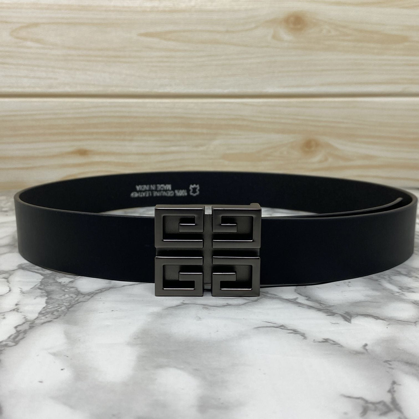 Square Section Leather Strap Belt-UniqueandClassy