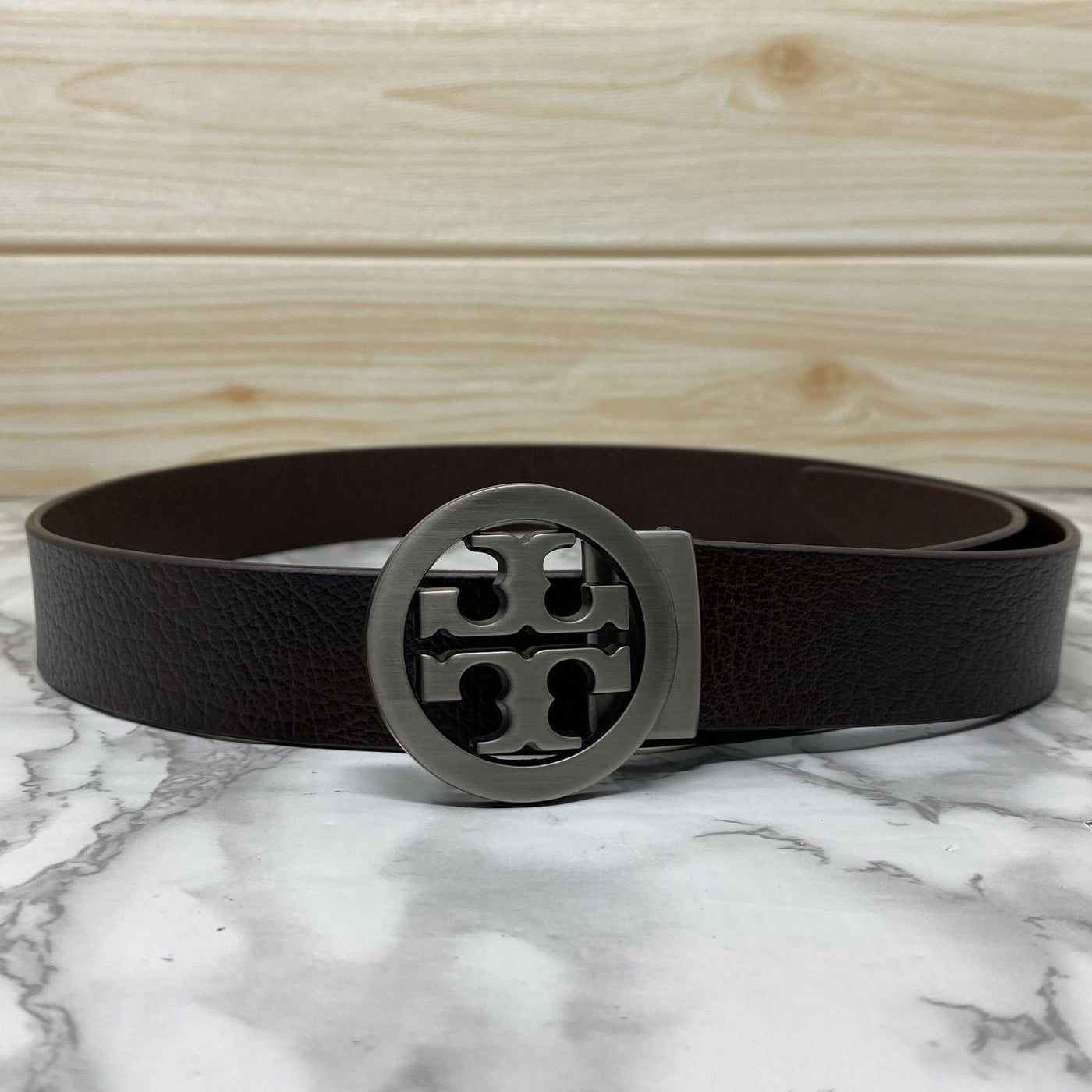 Classy Round Formal Leather Strap Belt-UniqueandClassy