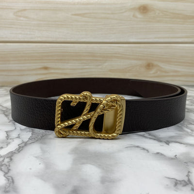 H-Pattern Leather Strap Belt For Men-UniqueandClassy