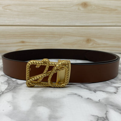 H-Pattern Leather Strap Belt For Men-UniqueandClassy