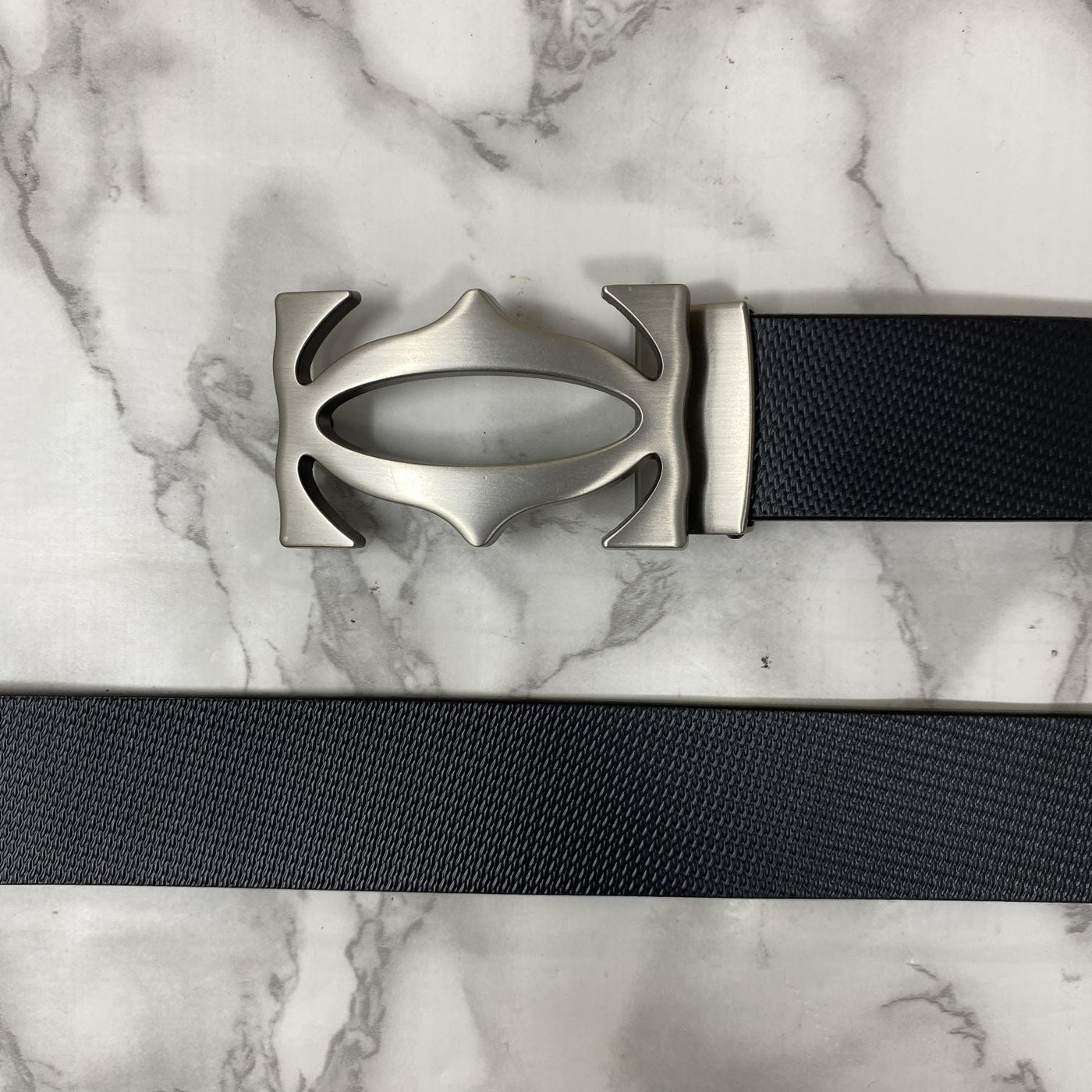 Cross Pattern Casual and Formal Leather Strap Belt -UniqueandClassy