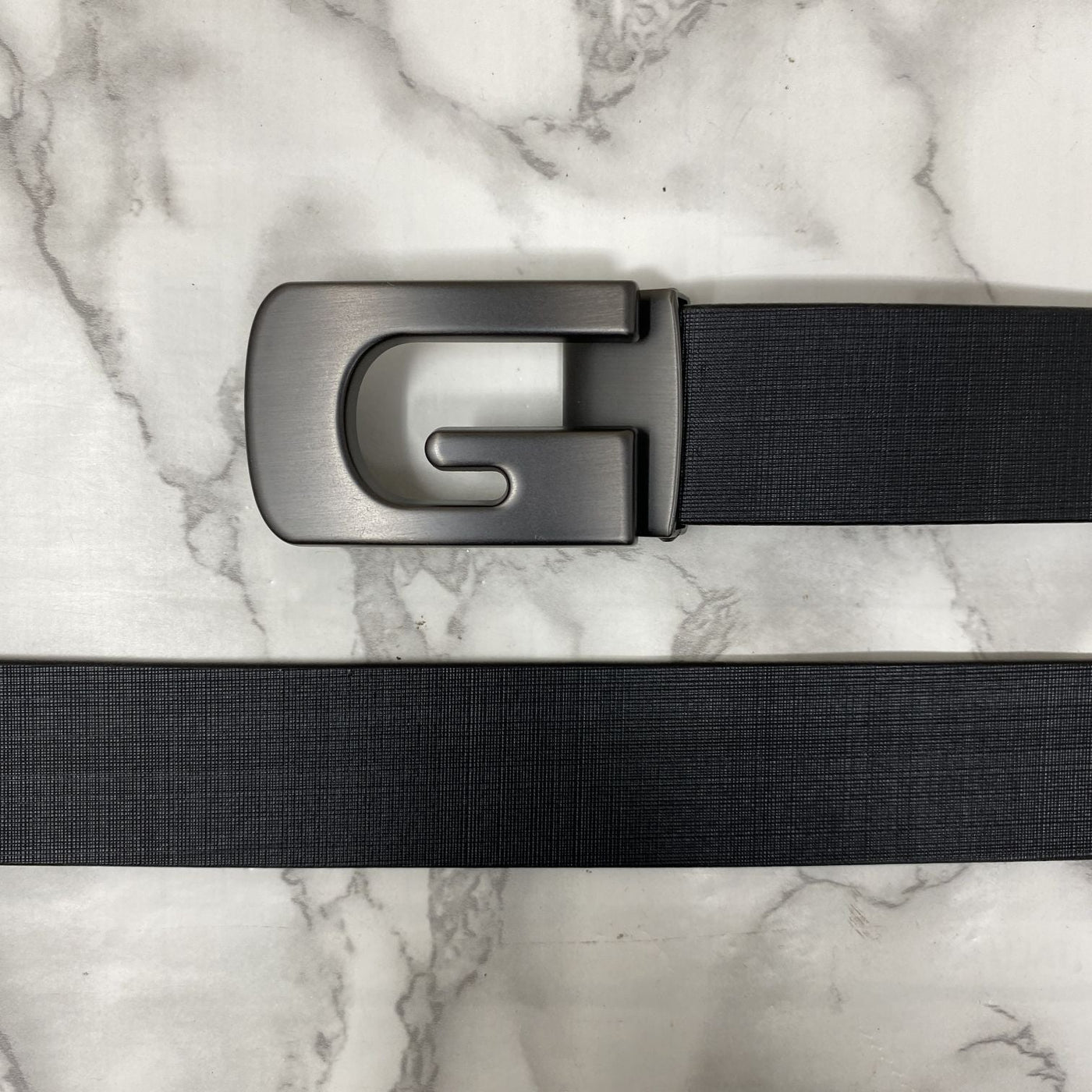 Metal  G-Shape Leather Strap Belt-UniqueandClassy